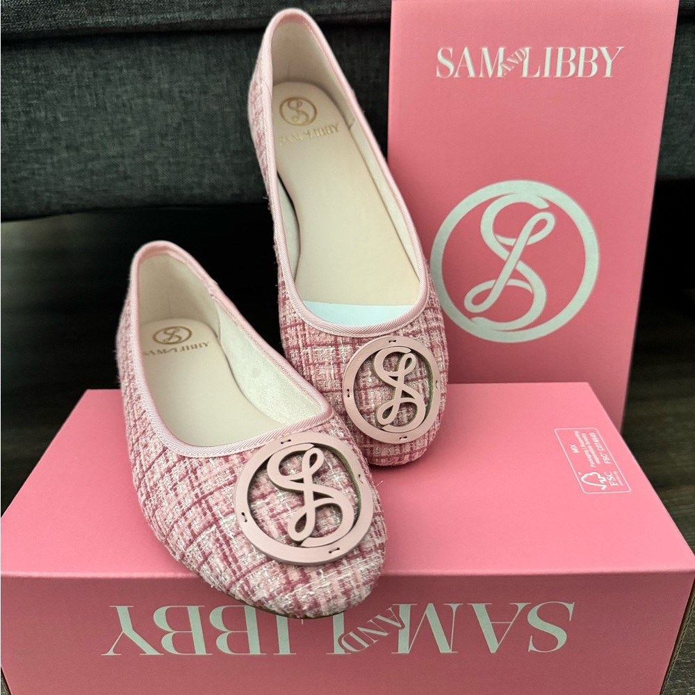 Sam & Libby Blush Pink Women's Flats